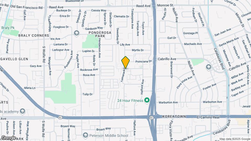 902 Tamarack Ln Map and Location Details