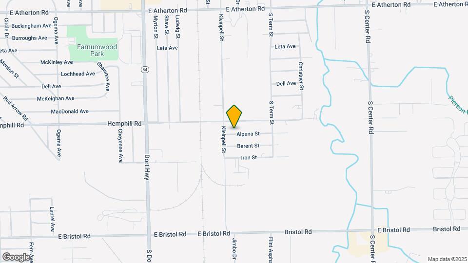 3207 Alpena St Map and Location Details