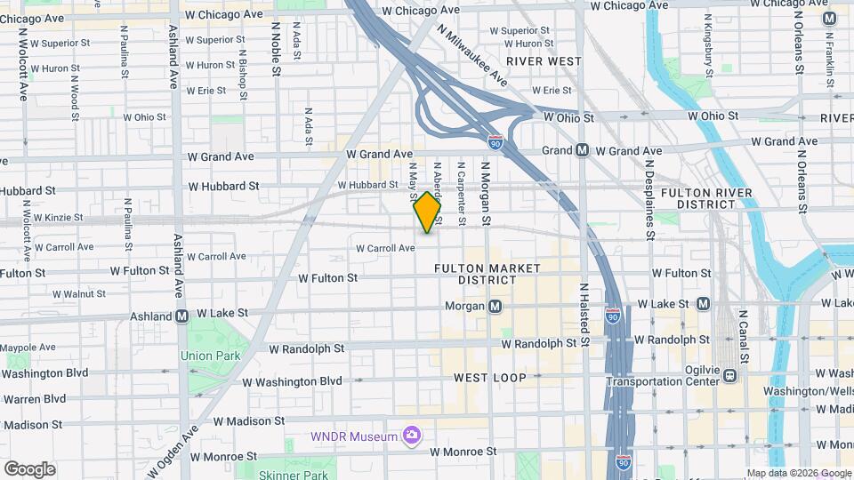 1110 W Carroll Ave, Unit 0901 Mapa y Detalles de la Ubicación