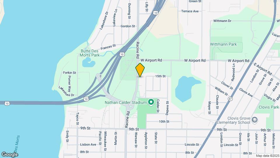 1151 Racine Rd Map and Location Details