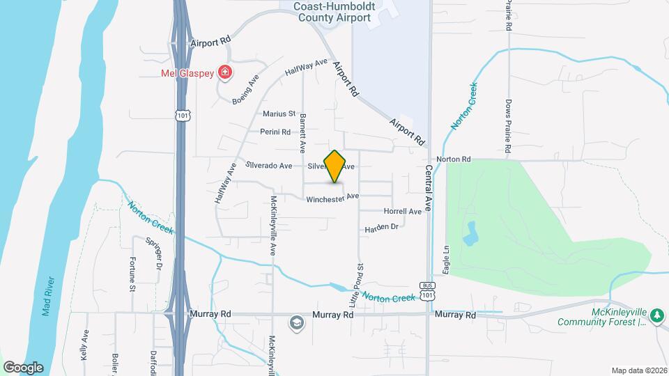 1342 Chaparrel Dr Map and Location Details