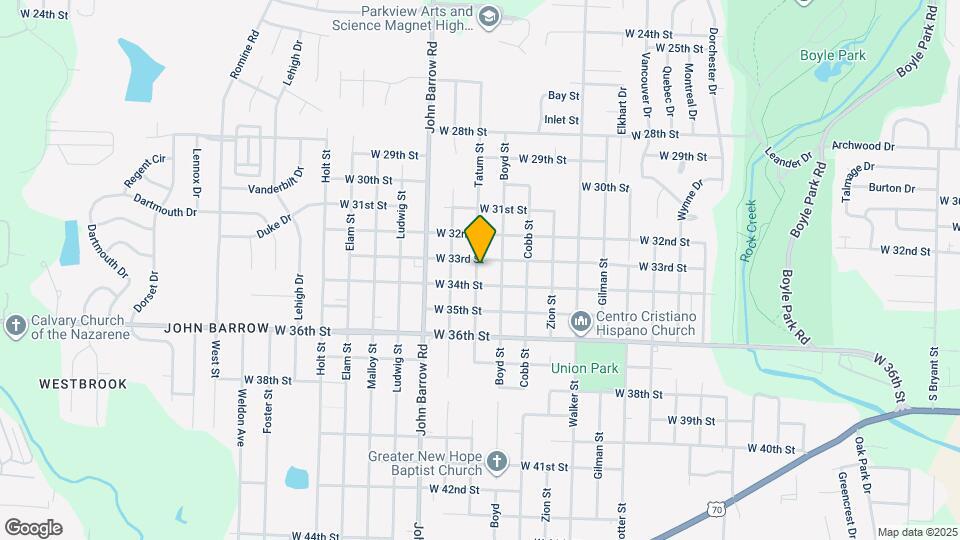 3309 Tatum St Map and Location Details