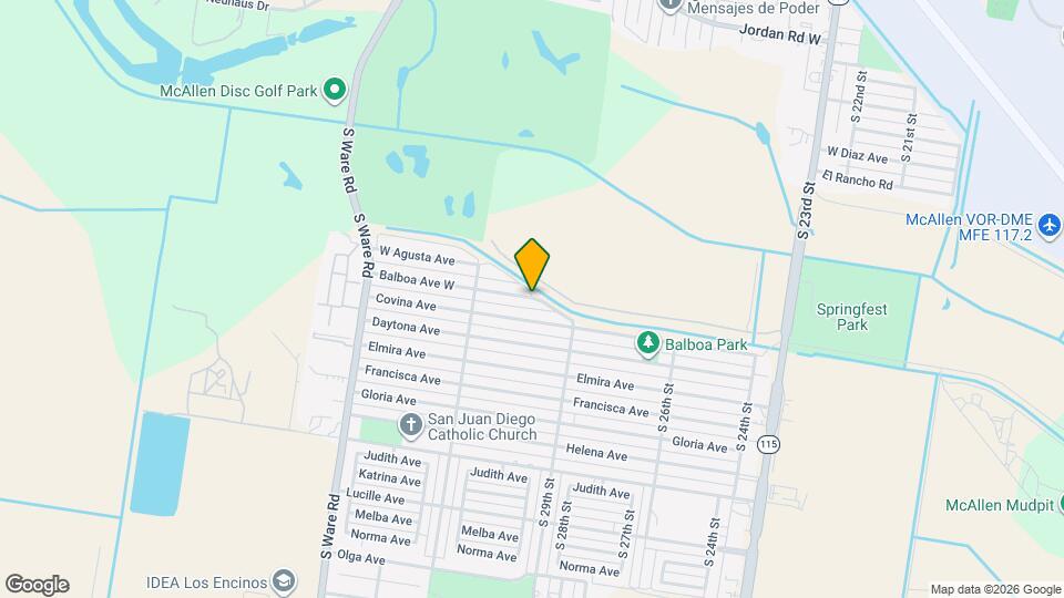 16 Balboa Ave Map and Location Details