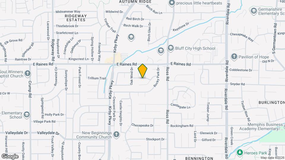 6589 Falling Tree Dr Map and Location Details