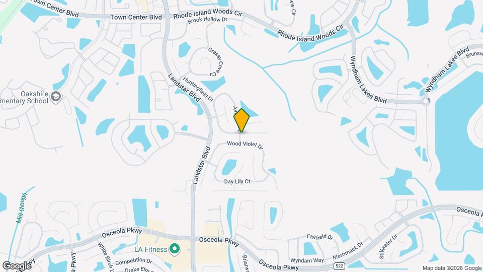 1608 Elmstead Ct Map and Location Details