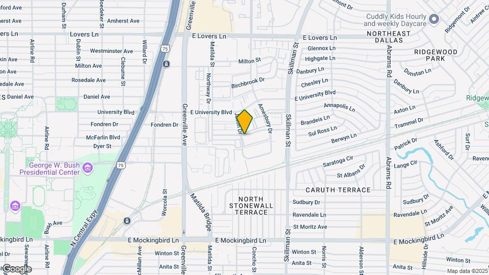 5912 Sandhurst Ln Map and Location Details