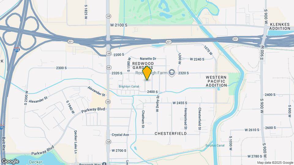 2361 S 1480 W Map and Location Details