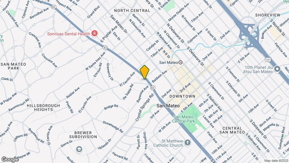 De Sabla Apartments Mapa y Detalles de la Ubicación