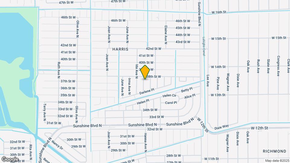 3702 Hanna Ave N Map and Location Details