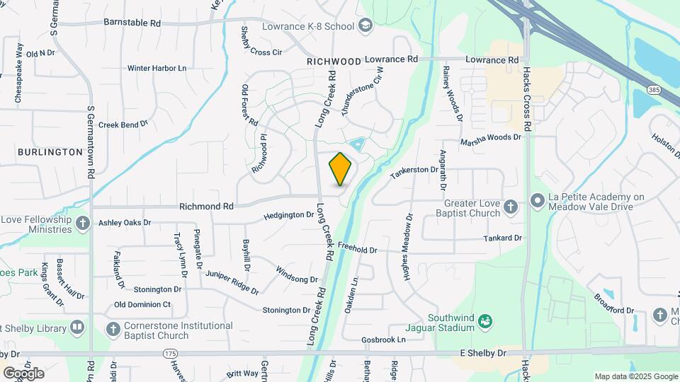 4415 Richmond Cir S Map and Location Details