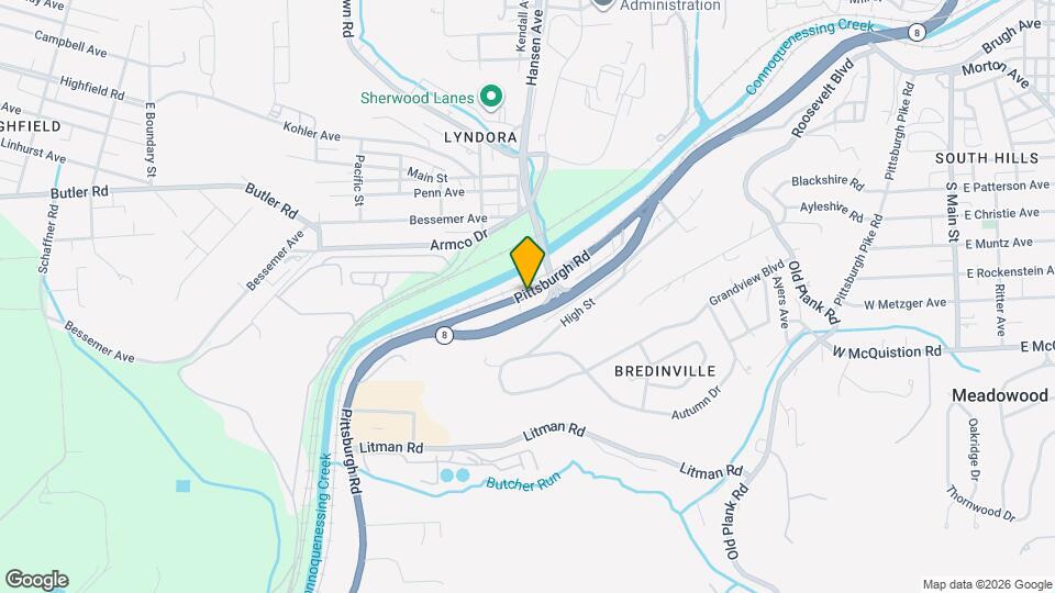 87 Pittsburgh Rd Map and Location Details