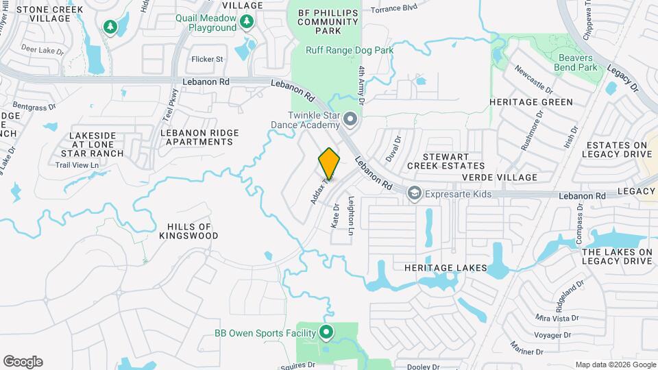 4468 Addax Trail Map and Location Details