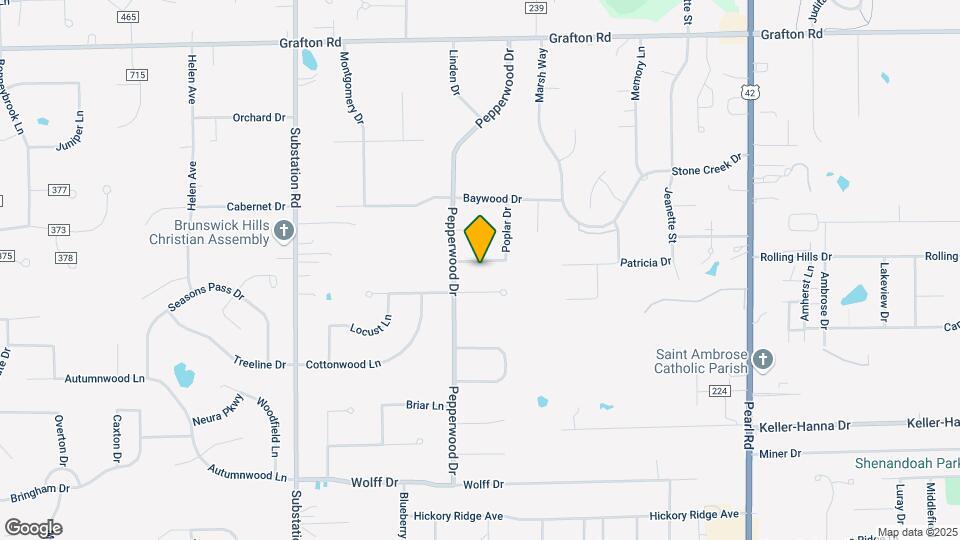4640 Dogwood Dr Mapa y Detalles de la Ubicación