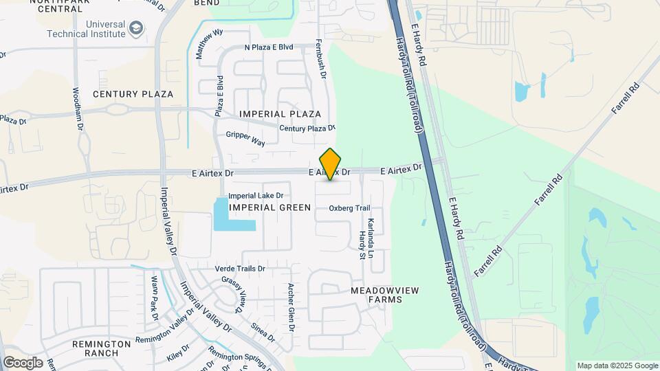 1430 Hade Falls Ln Map and Location Details