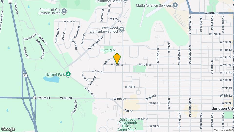 1119 Fair St Map and Location Details