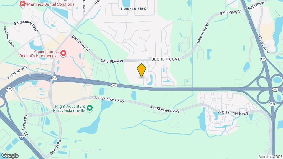 4204 Crownwood Dr Map and Location Details