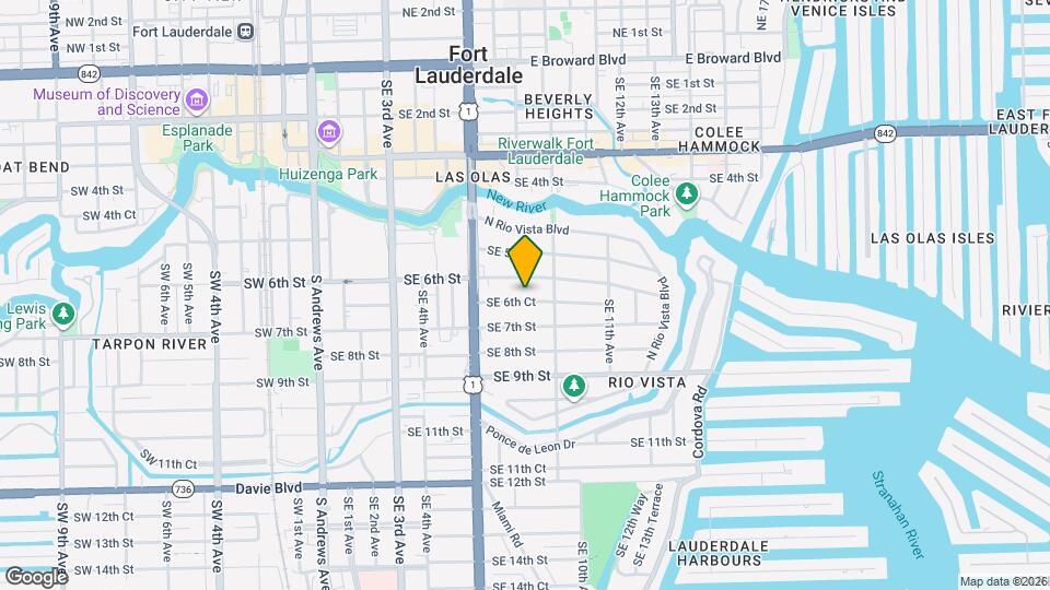 801 SE 6th Ct Map and Location Details