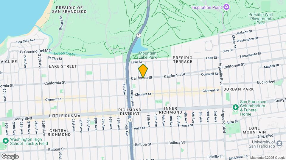 4927 California St Mapa y Detalles de la Ubicación