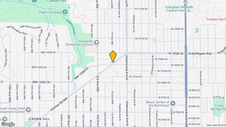 10710 Holman Rd NW Map and Location Details