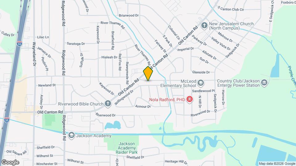 144 Rollingwood Dr Mapa y Detalles de la Ubicación