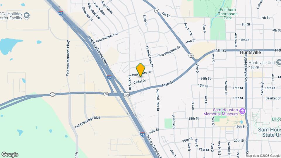 2704 Cedar Dr Map and Location Details
