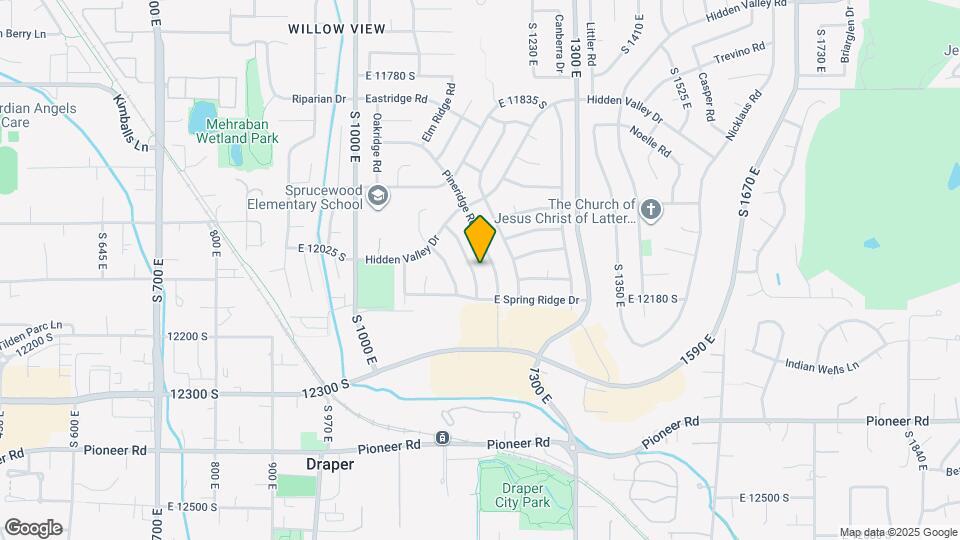 12133 Cinnamon Ridge Rd Map and Location Details