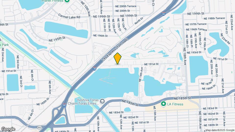 1160 NE 191st St Map and Location Details