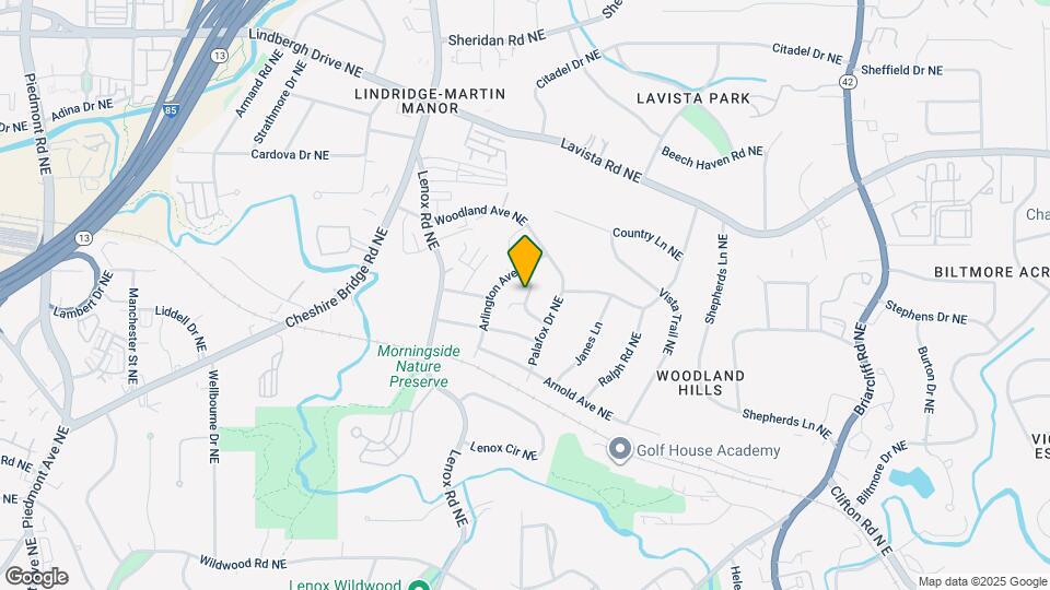 1138 Arlington Pkwy NE Map and Location Details
