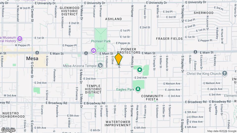 68 S Ashland Map and Location Details