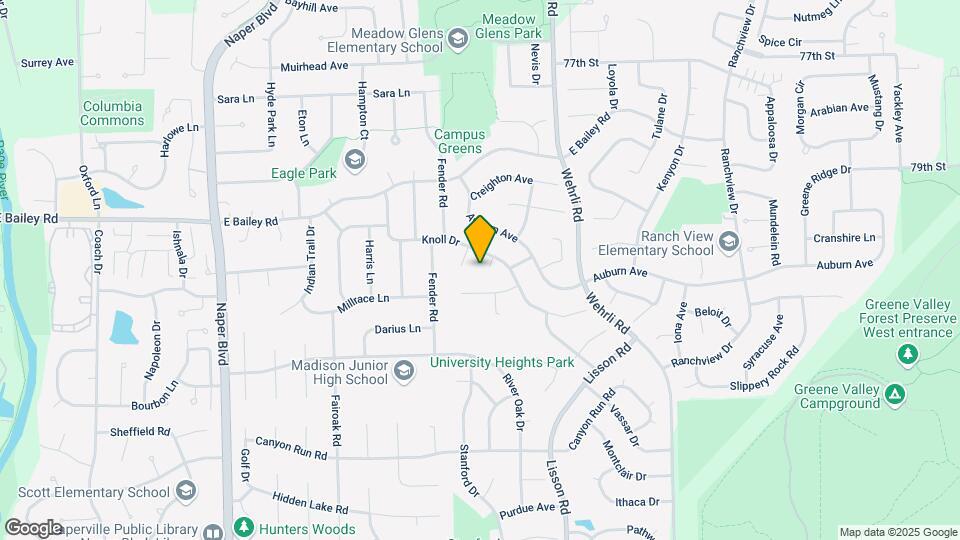 1719 Butler Ct Map and Location Details