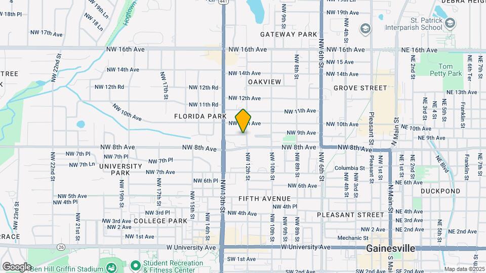 1205 NW 9th Ave Map and Location Details