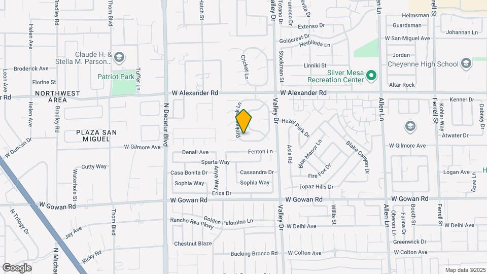 4408 Rippling Brook Dr Map and Location Details