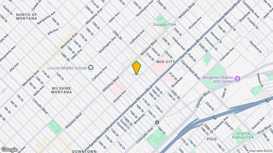 1253 18th St Map and Location Details