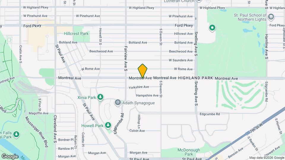 1764 Montreal Ave Map and Location Details