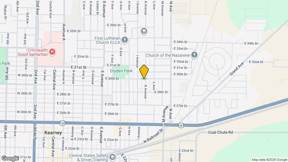 2920 K Ave, Unit 1 Map and Location Details