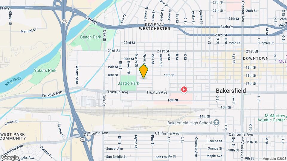 2700 17th St Map and Location Details