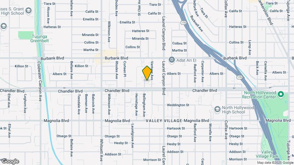 5420 Bellingham Ave Map and Location Details