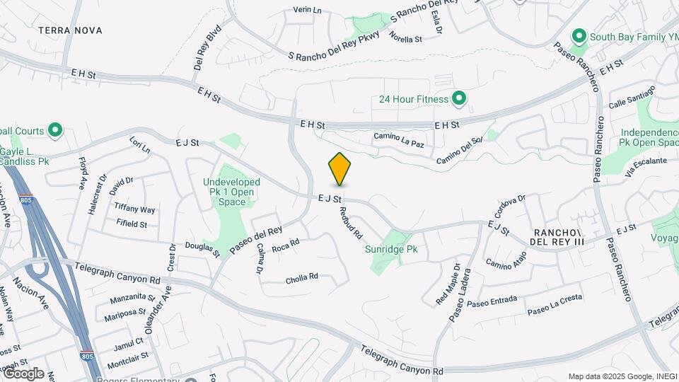 894 Redbud Pl Map and Location Details