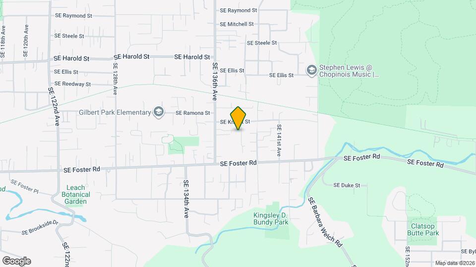 6009 SE 138th Pl Map and Location Details