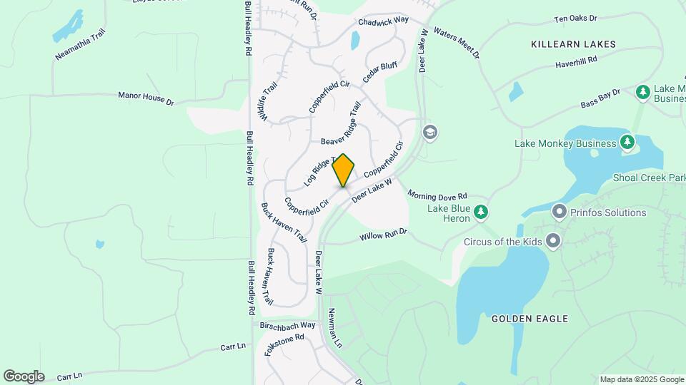 1705 Copperfield Cir Map and Location Details