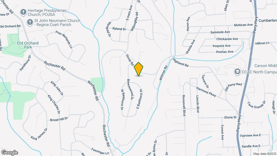 553 Sloop Rd Map and Location Details