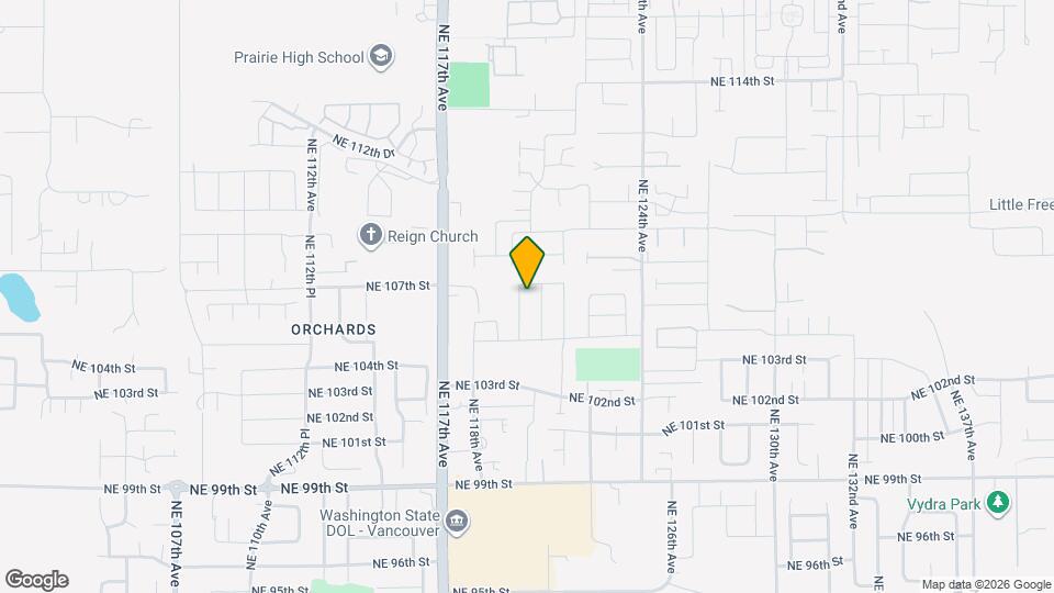 10613 NE 120th Ave Map and Location Details