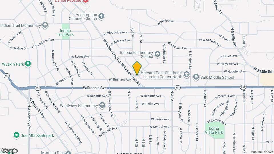 6330 N Elmhurst St Map and Location Details