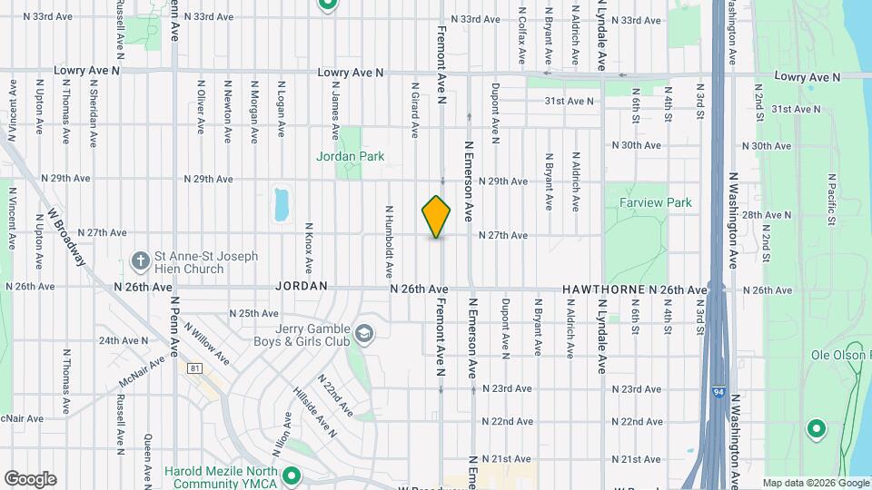 2647 Fremont Ave N Map and Location Details
