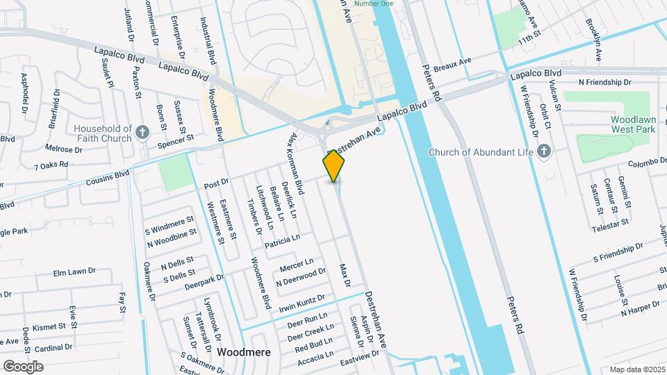 2644 Destrehan Ave Map and Location Details