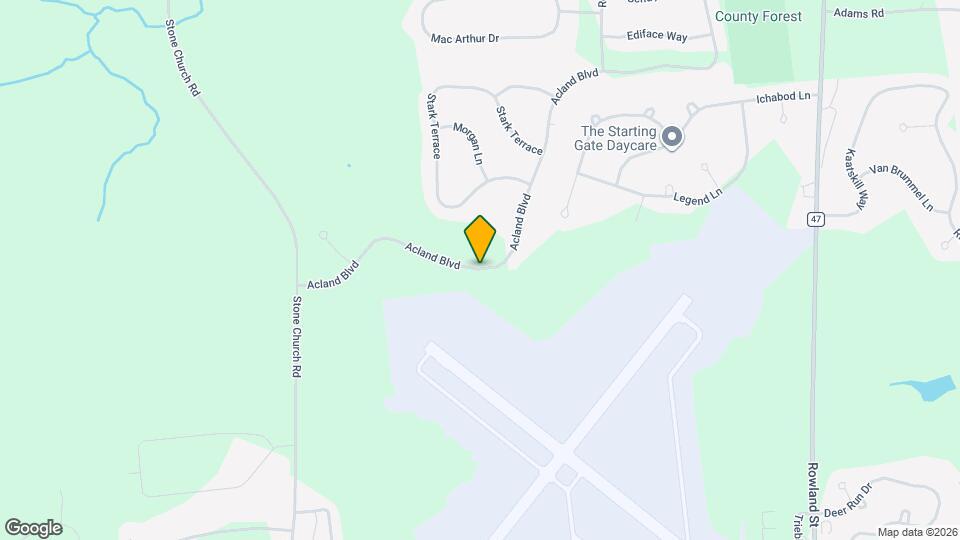 622 Acland Blvd Map and Location Details