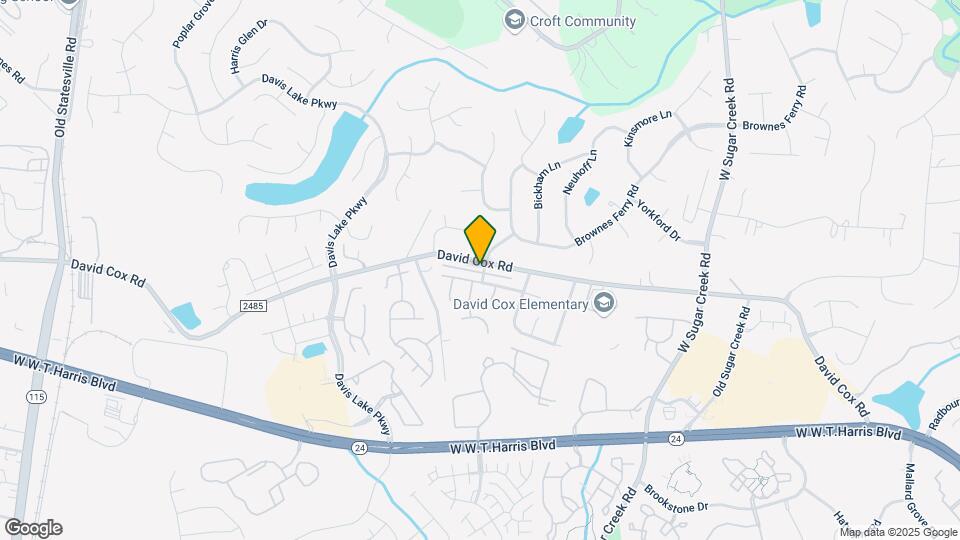 4509 David Cox Rd Map and Location Details
