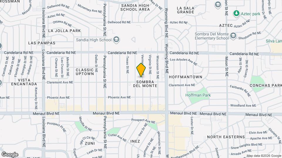 2705 Vermont St NE Map and Location Details