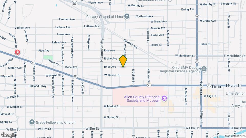 943 Brice Ave Map and Location Details