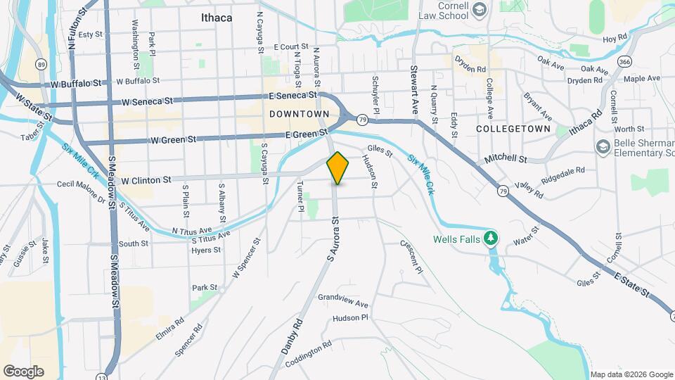 409 S Aurora St Map and Location Details